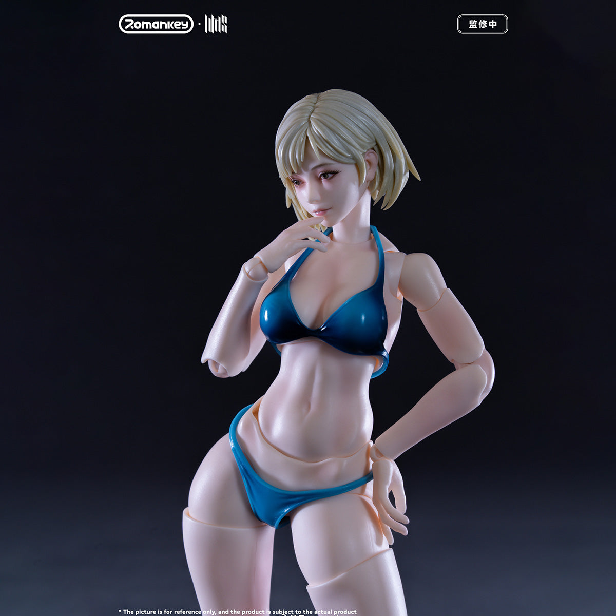Romankey 1/12 女性 素体 関節素体 ミア 限定塗装版 UMS004 可動フィギュア 塗装済み 完成品 ボディ