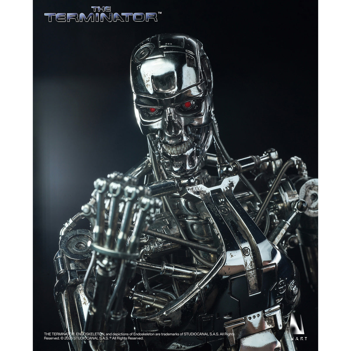 INART 1/6 『ターミネーター』 T-800 エンドスケルトン Ag A036 キャラクター