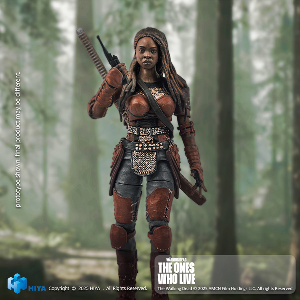 HIYA 1/18 ウォーキング・デッド ミショーン EMW0313 アクションフィギュア 塗装済み 完成品