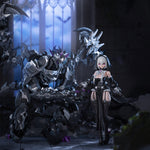 塑霊模型 Soulmould 1/12 ダークムーンの罪 リリシア＆ゴルダー SL‑AD‑02  色分け済みプラモデル 組み立てキット
