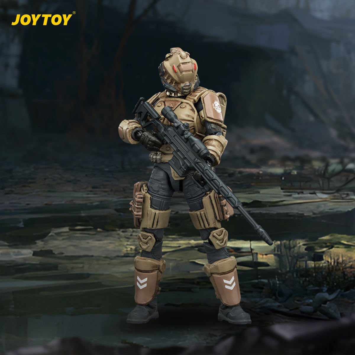 HiPlay JOYTOY 1/25 天啓シリーズ 極宙 火力支援型メカ ＆ UNSC メディック アカシア 可動フィギュア 塗装済み 完成品