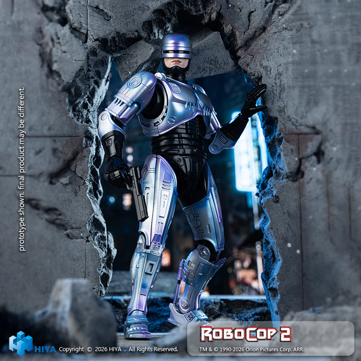 HIYA 1/12 ロボコップ 第二弾 ESR0302 可動フィギュア 塗装済み 完成品