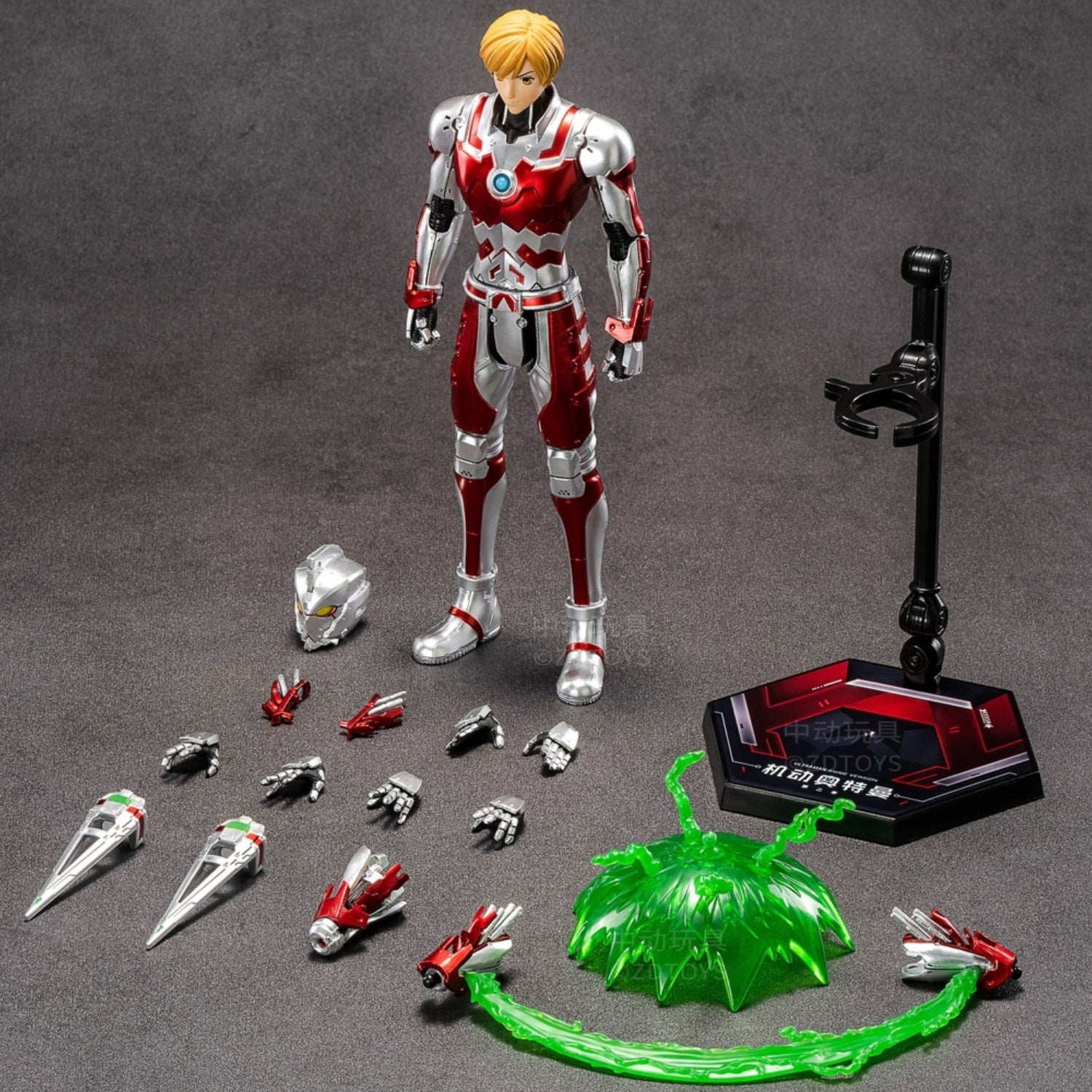 HiPlay 中動モデル ZDTOYS 1/10 機動ウルトラマン 可動 アクション フィギュア フルセット