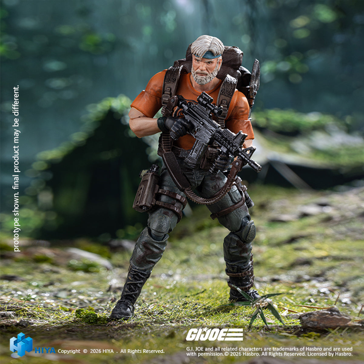 HIYA 1/18 G.I.Joe 内陸 タイガーパワー版 EMG0478 アクションフィギュア 塗装済み 完成品