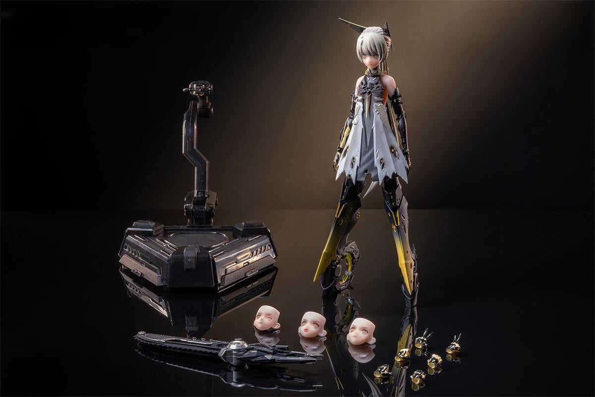 HiPlay AniMester 1/9 核金重构 戦双パーミッシュ  七実・パルス  輝きの流星 可動 アクション フィギュア アクセサリー フルセット 美少女