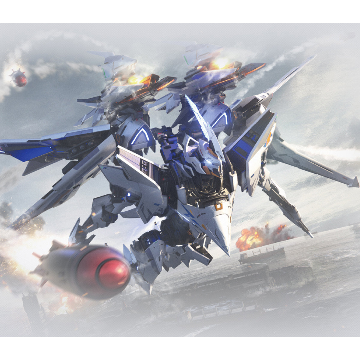 HiPlay MOSHOWTOYS エクセレントグレード 解限機 UBP-R02T 矛隼 合金完成品 可動フィギュア 塗装済み 完成品