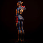 Sideshow x PCS 1/10 ストリートファイター サガット ＆ ユーリ 915331