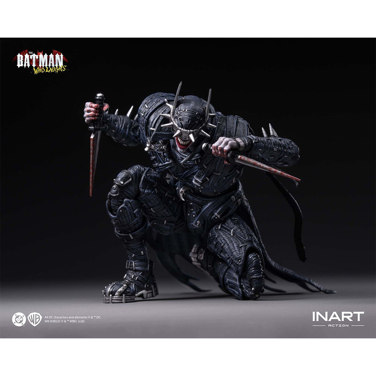 HiPlay INART ダークナイツ：メタル バットマン・フー・ラフズ MAG C0002 可動フィギュア 塗装済み 完成品 アクションフィギュア