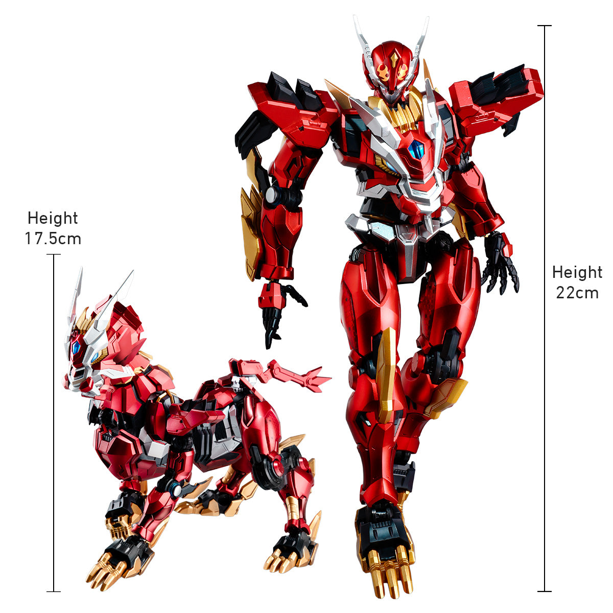 HiPlay 壹理創玩 超獣武装  UBF-M01 幻麟神 色分け済みプラモデル 組み立てキット