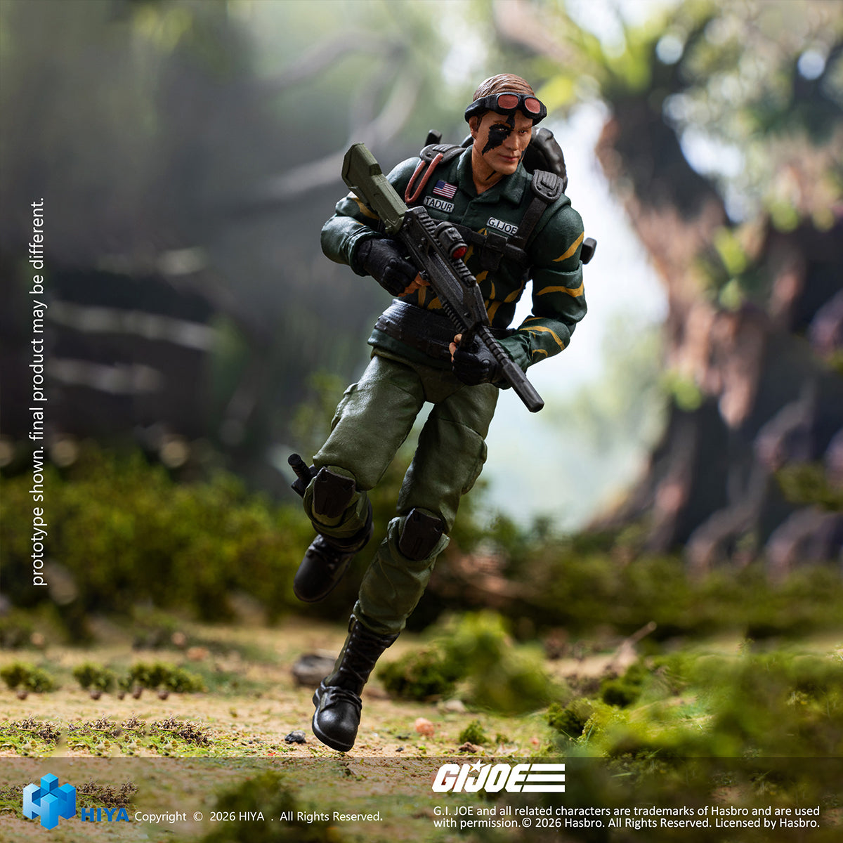 HiPlay HIYATOYS 1/18 G.I.JOE特殊部隊 ダスティ タイガーパワー版 EMG0465 可動フィギュア 塗装済み 完成品 アクションフィギュア