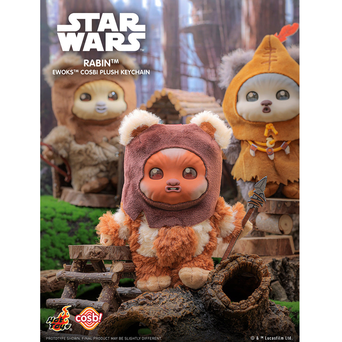 Hot Toys 『スター・ウォーズ』イウォーク COSBI チャーム 第二弾