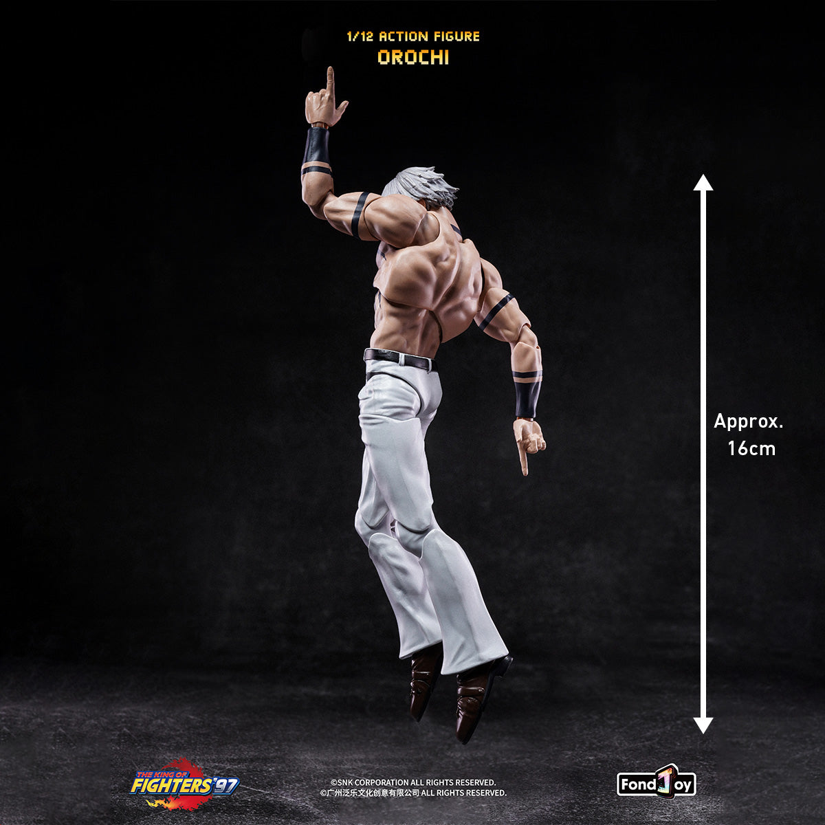 Fondjoy 1/12 ザ・キング・オブ・ファイターズ '97 オロチ アクションフィギュア FL13-1