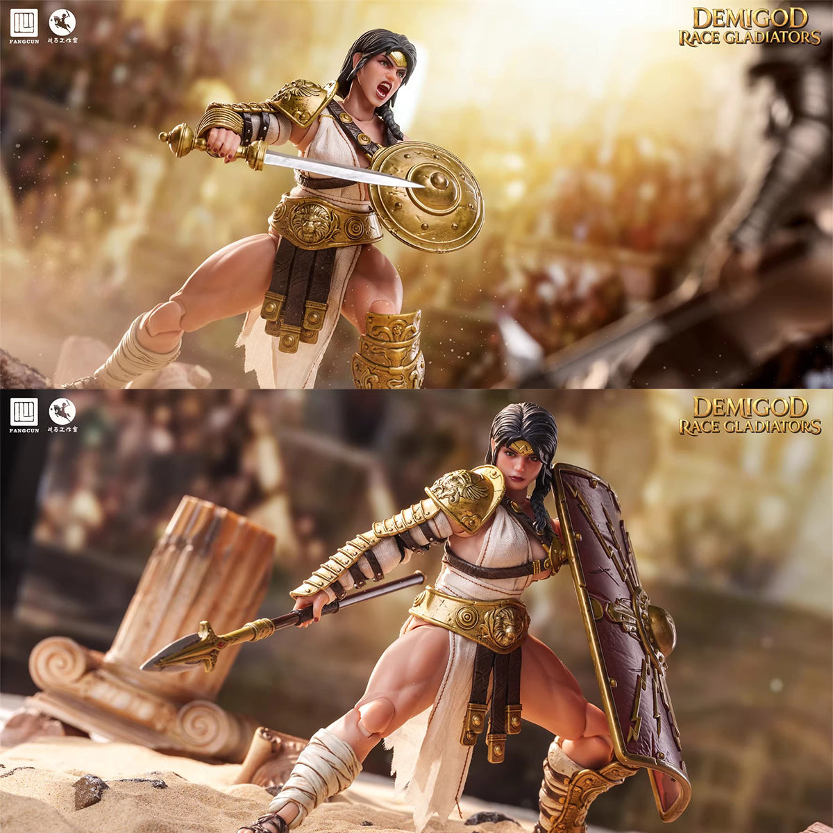 HiPlay Fangcun Studio X Zhanma Studio 1/12 ヒーローズ・オブ・ウォー アルテミシア FC-001A 可動フィギュア 塗装済み 完成品 アクションフィギュア