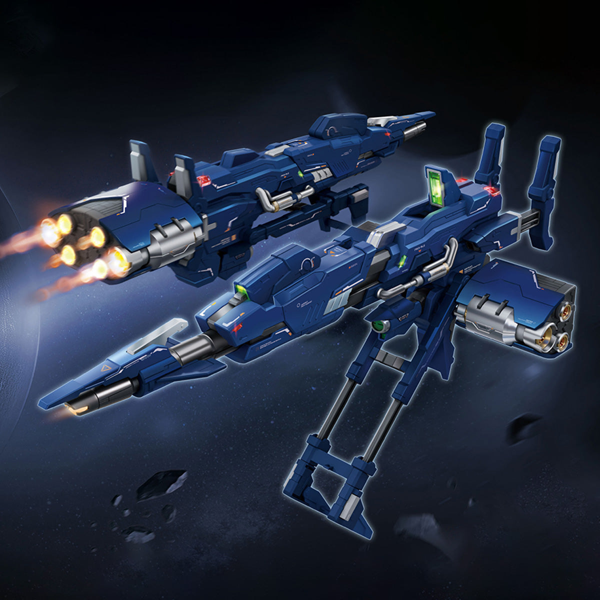 HiPlay 千秋賞 惑星軌道防衛砲 色分け済みプラモデル 組み立てキット