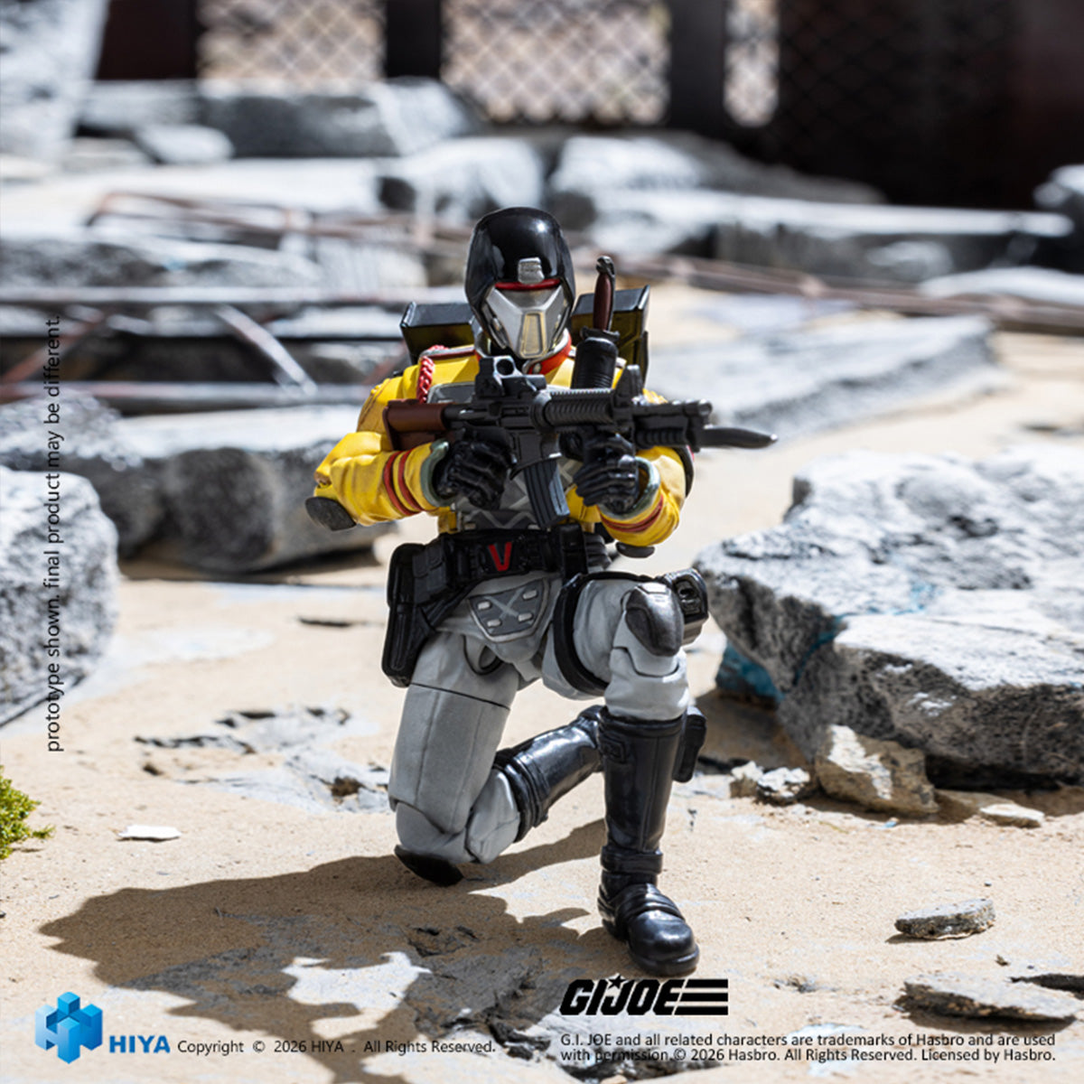 HIYA 1/18 G.I.ジョー パイソンパトロール クリムゾン・ガード EMG0515 アクションフィギュア 塗装済み 完成品