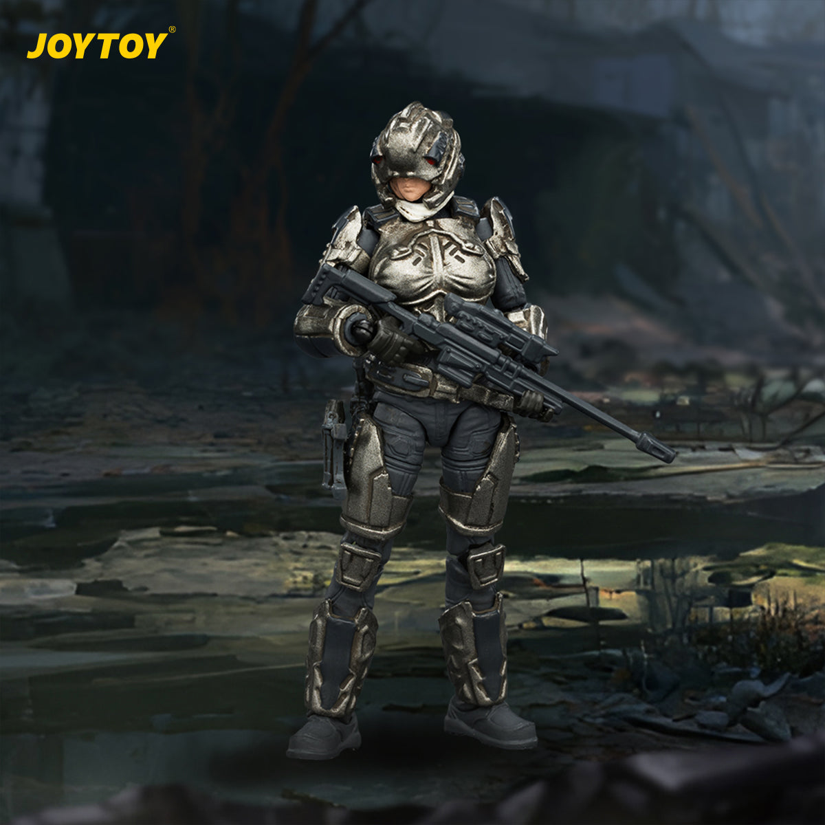 HiPlay JOYTOY 1/25 天啓シリーズ 雷神2号 突撃型メカ ＆ 鋼騎小隊 スカウト ミスト 可動フィギュア 塗装済み 完成品