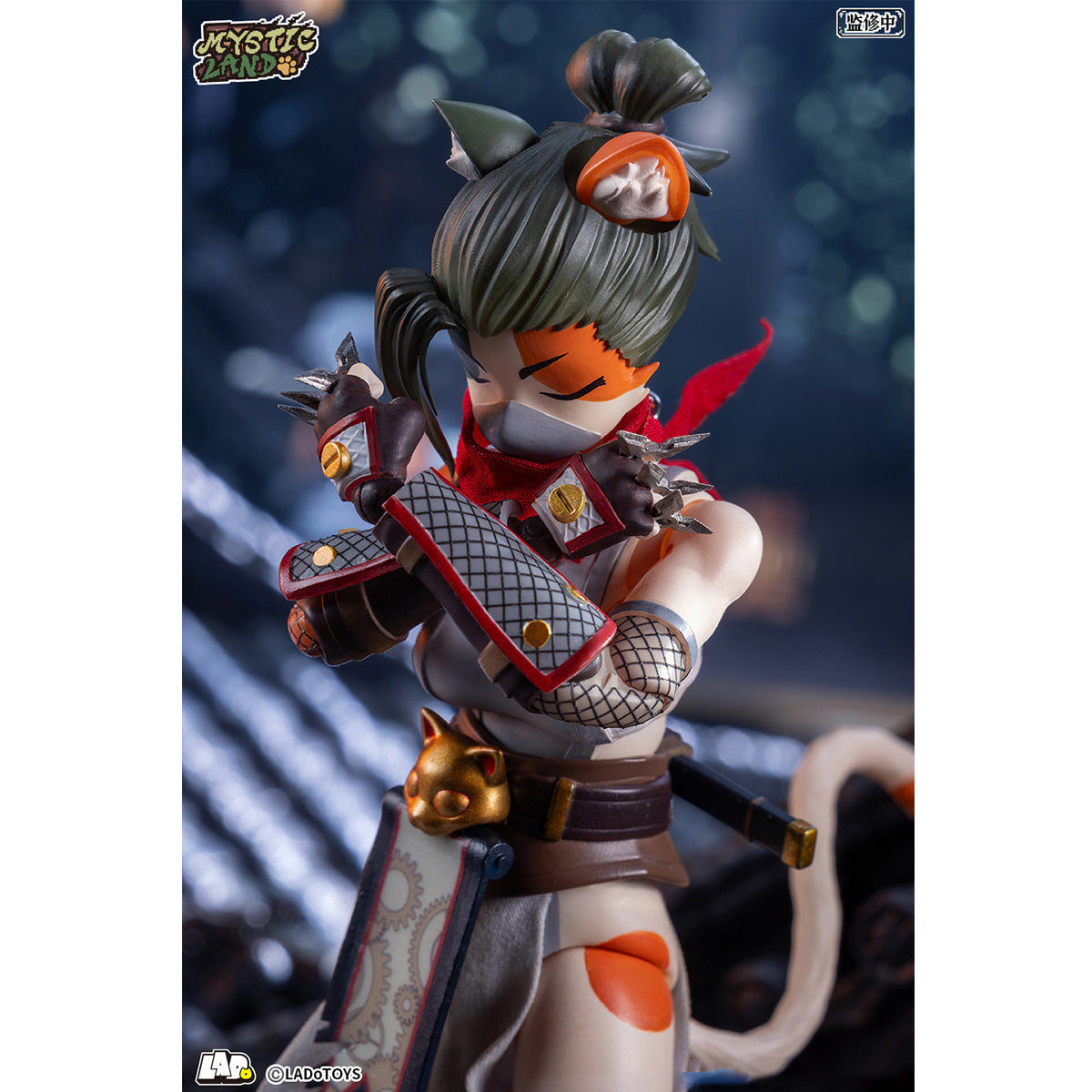 HiPlay LADoTOYS 1/12 冒険小隊 三毛猫娘 トニア 忍者Ver. ERA-006 可動フィギュア 塗装済み 完成品 美少女