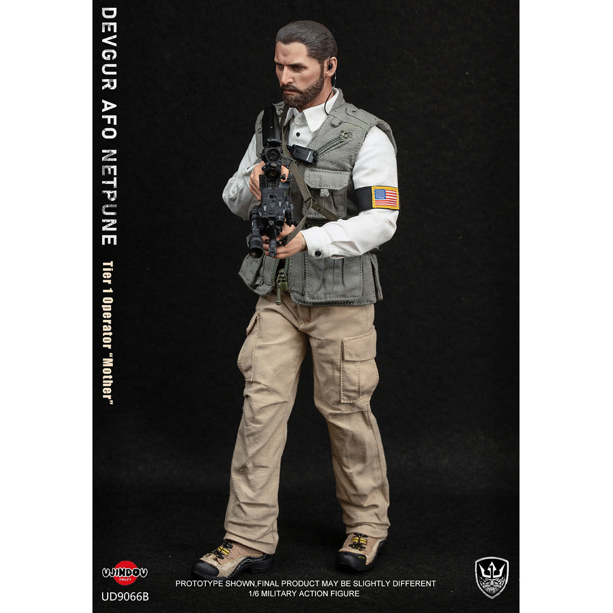 HiPlay 御戦道UJINDOU 1/6 AFO Neptune チームリーダー Mother UD9066B 可動フィギュア 塗装済み 完成品 アクションフィギュア