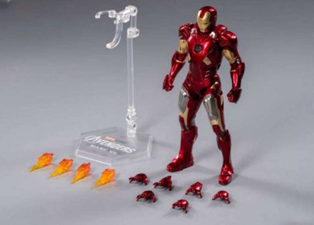 HiPlay 中動モデル 1/10 アイアンマン 可動 アクション フィギュア フルセット 非発光版