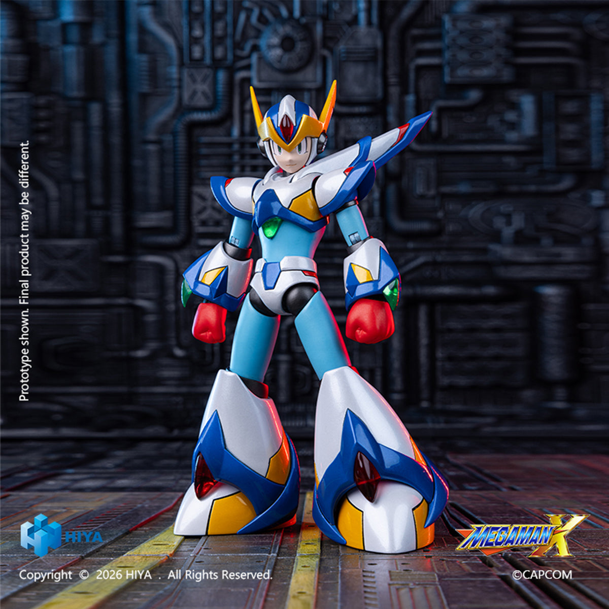HiPlay HIYA 1/12 ロックマン X エックス マックスアーマー EBM0384 可動フィギュア 塗装済み 完成品