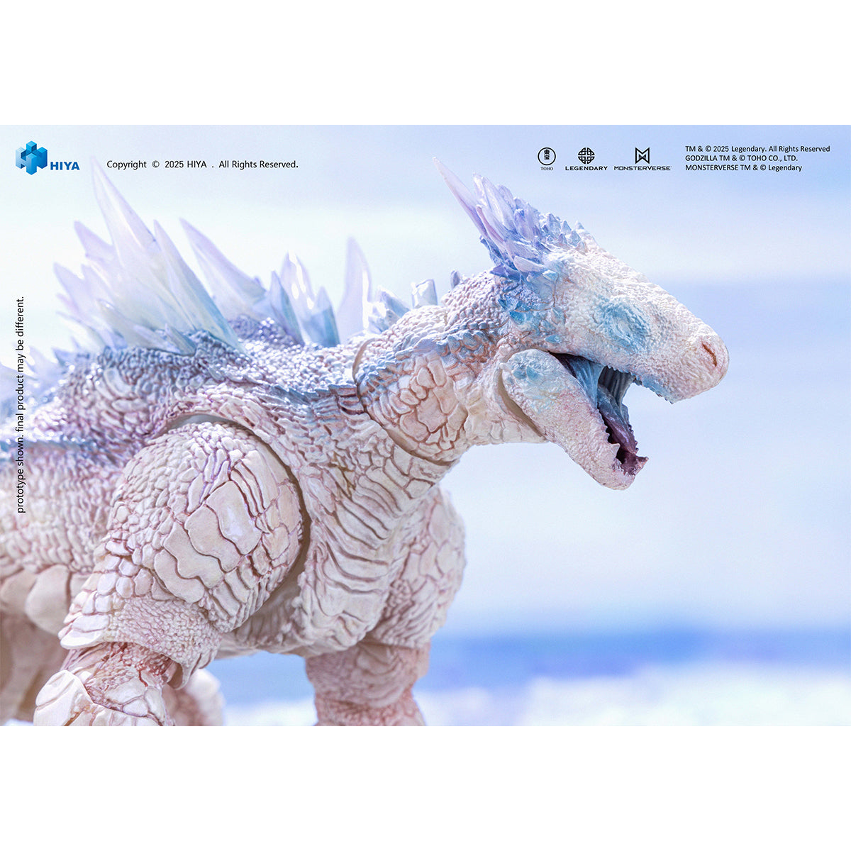 HiPlay HIYATOYS ゴジラvsコング 氷結ブレス スノーデーモン EBG0189 可動フィギュア 塗装済み 完成品 モンスター