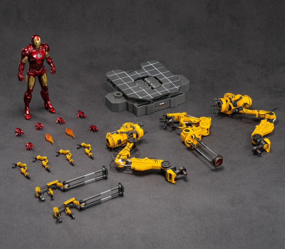 HiPlay 中動モデル 1/10 アイアンマン MK4 着脱台 可動 アクション フィギュア アクセサリー フルセット