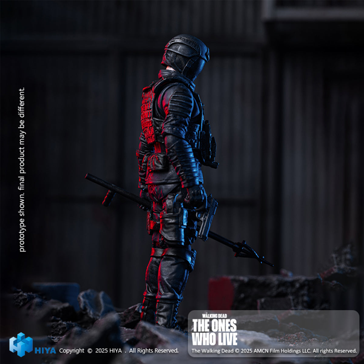 HIYA 1/18 ウォーキング・デッド サバイバー CRM兵士 EMW0435 アクションフィギュア 塗装済み 完成品