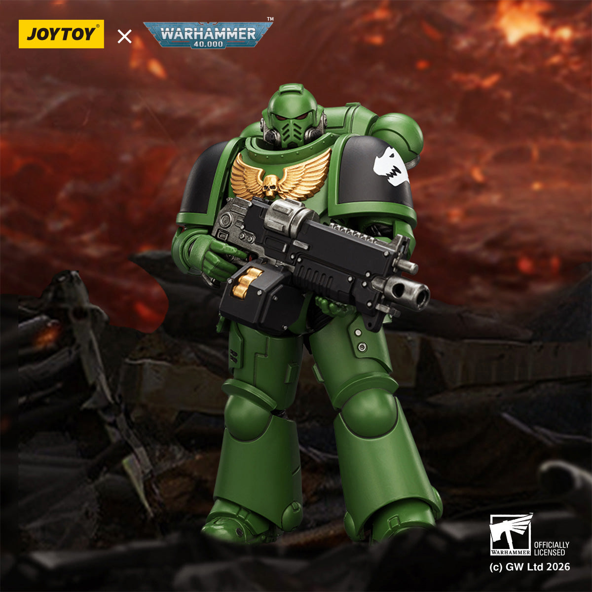 JOYTOY 1/18 インターセッサー（ボルトライフル、ボルトピストル、チェーンソード装備）