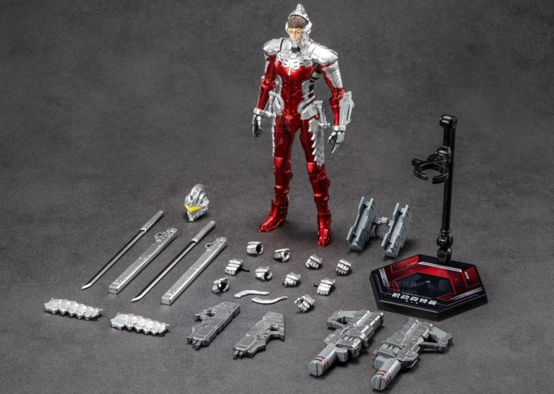 HiPlay 中動モデル ZDTOYS 1/10 機動ウルトラマン 可動 アクション フィギュア フルセット