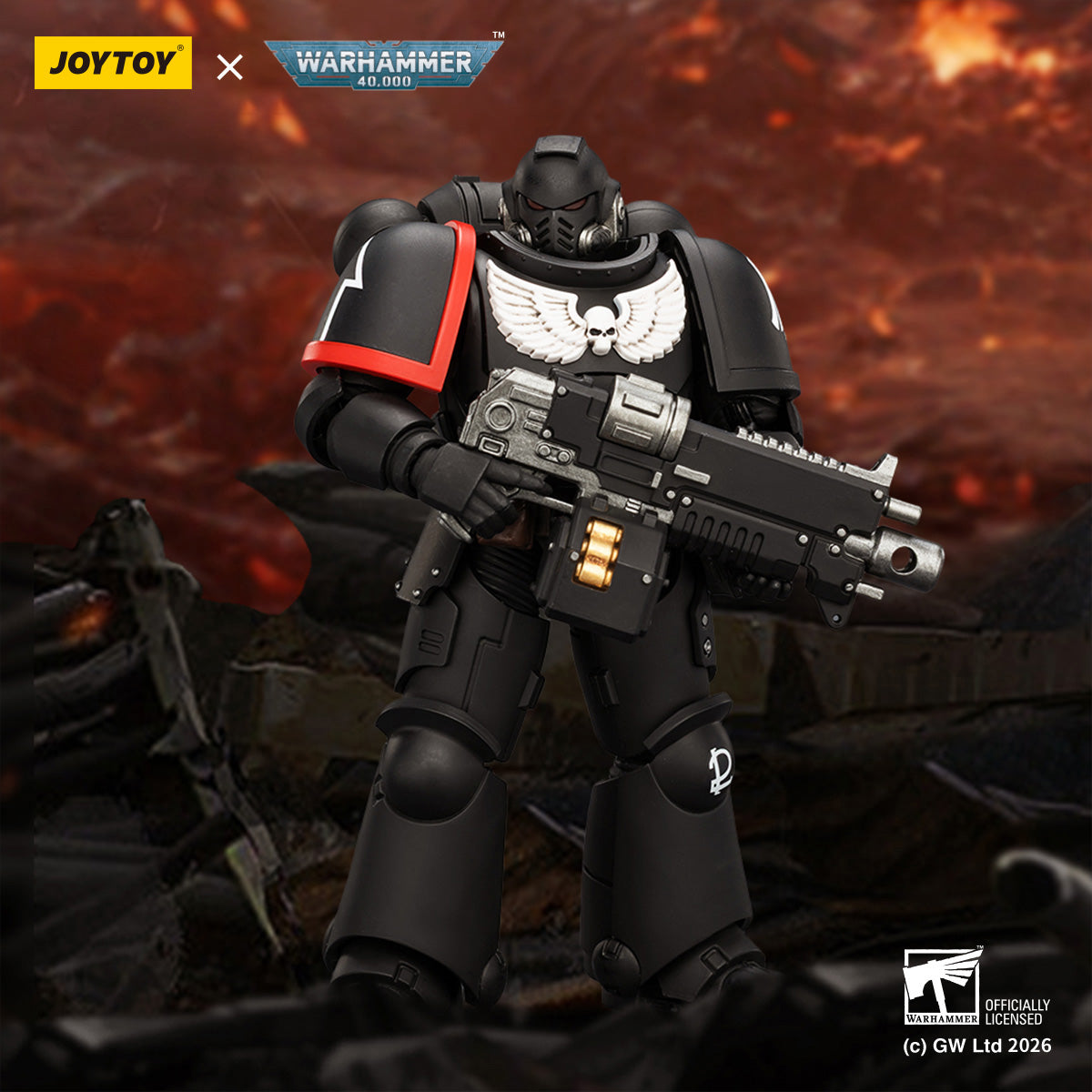 JOYTOY 1/18 インターセッサー（ボルトライフル、ボルトピストル、チェーンソード装備）