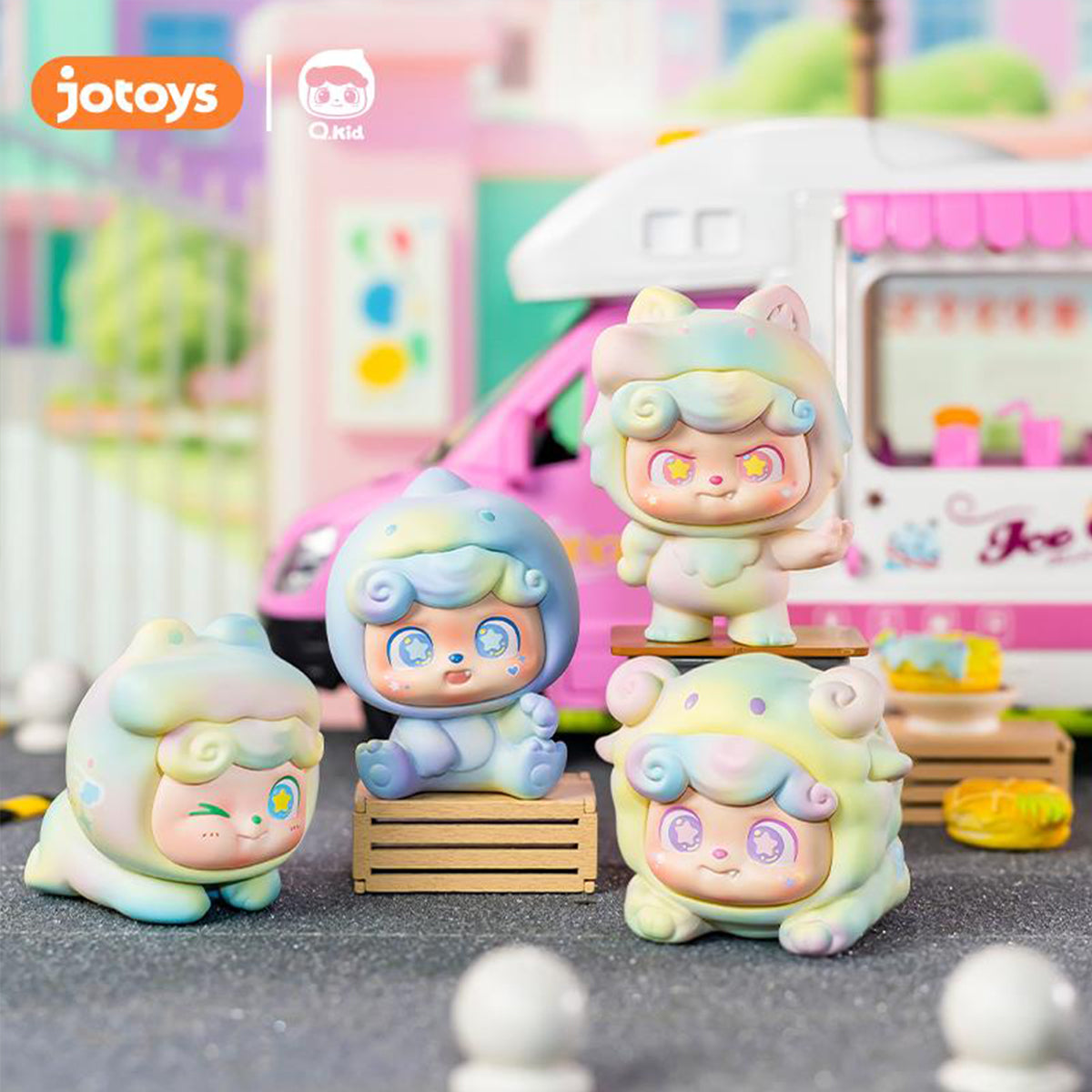 HiPlay JOTOYS キューボ秘密特殊Q隊 miniシリーズ ブラインドボックス