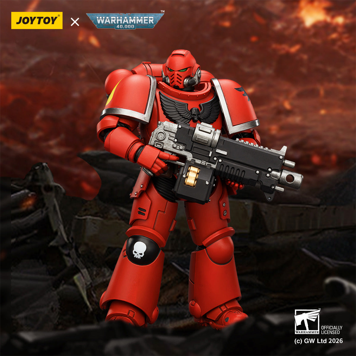 JOYTOY 1/18 インターセッサー（ボルトライフル、ボルトピストル、チェーンソード装備）