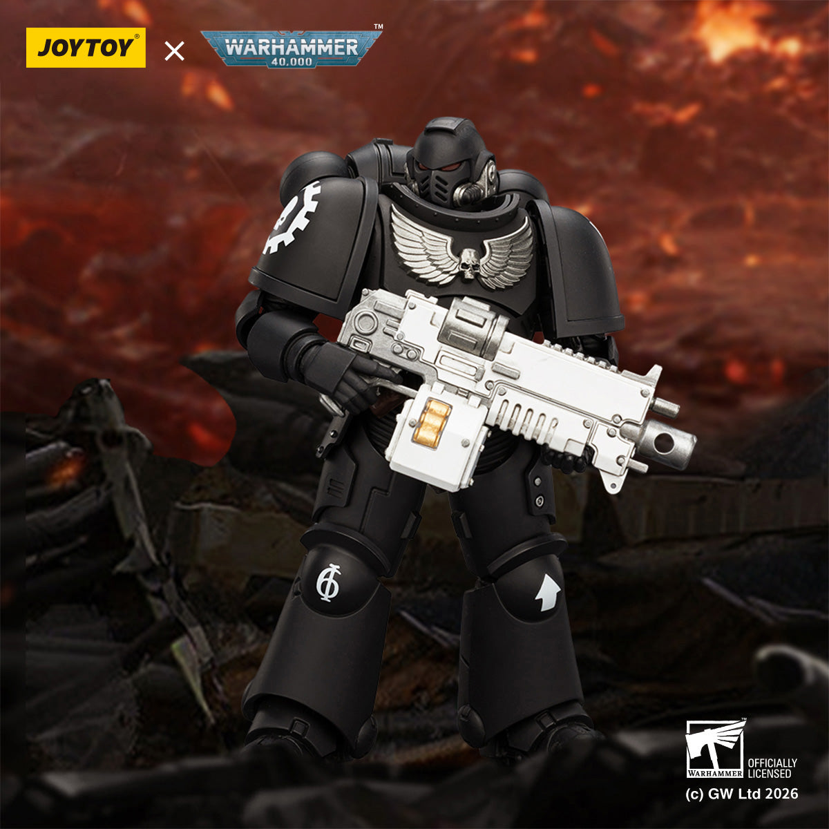 JOYTOY 1/18 インターセッサー（ボルトライフル、ボルトピストル、チェーンソード装備）