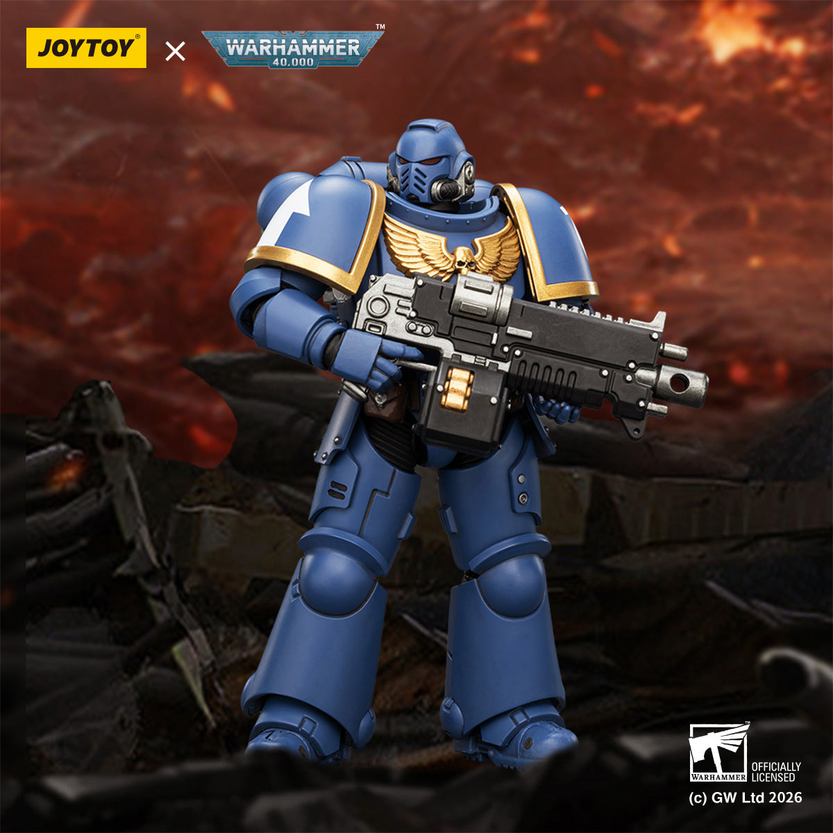 JOYTOY 1/18 インターセッサー（ボルトライフル、ボルトピストル、チェーンソード装備）