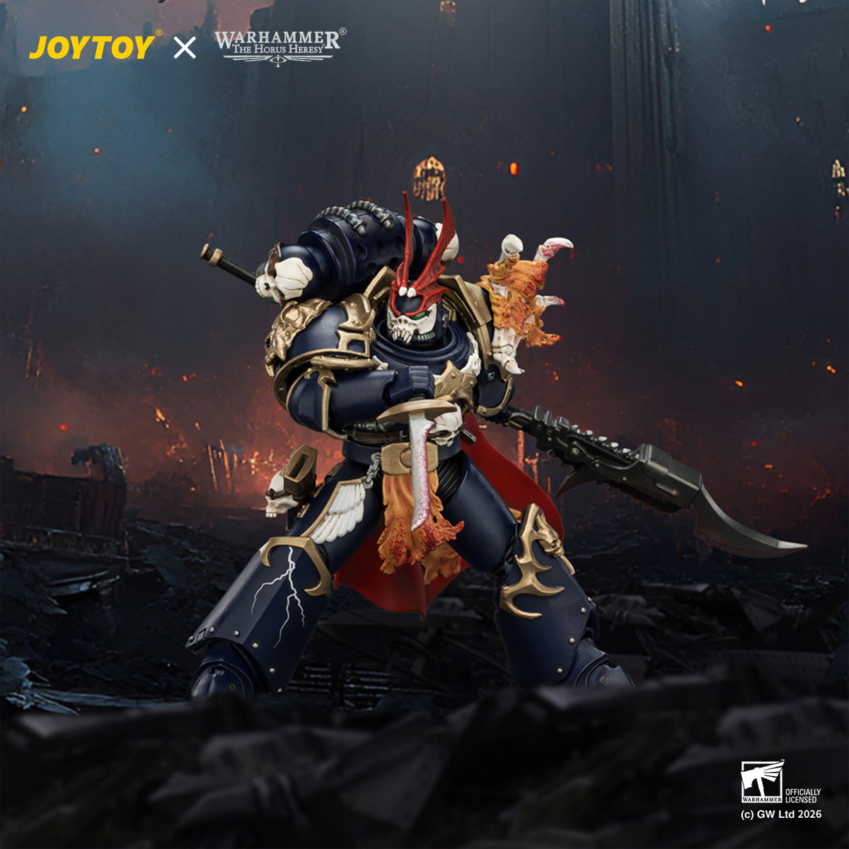 JOYTOY 1/18 ナイト・ロード 第1中隊長 ”鴉の皇子” セヴァター JT04582 可動フィギュア 塗装済み 完成品