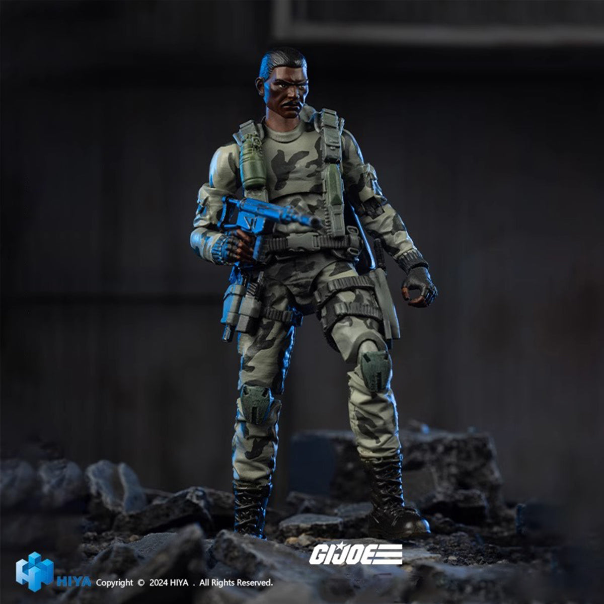 HiPlay HIYA 1/18  特殊部隊 潜行者 EMG0360 可動 アクション フィギュア アクセサリー フルセット