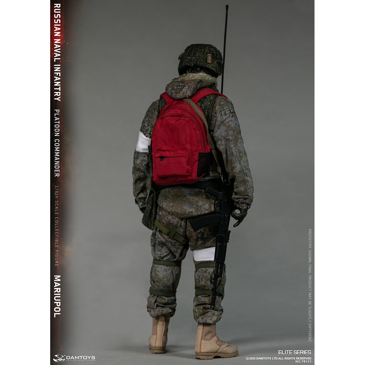 DAMTOYS 1/6 ロシア連邦海軍歩兵 指揮官 マリウポリ NO.78111