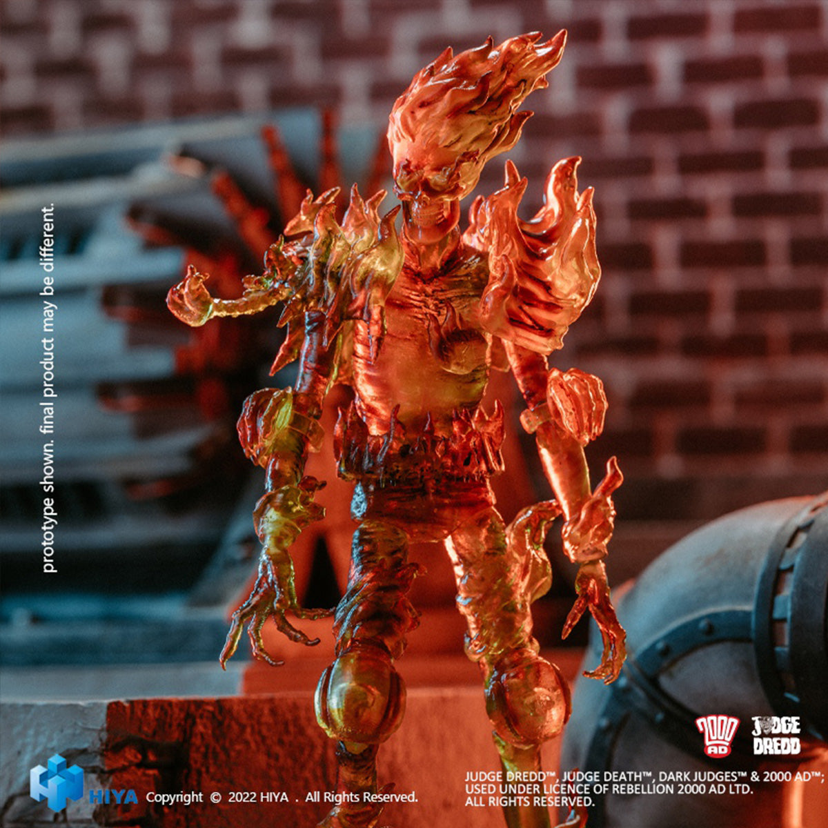 HIYA 1/18 ジャッジ・ドレッド キャラクター