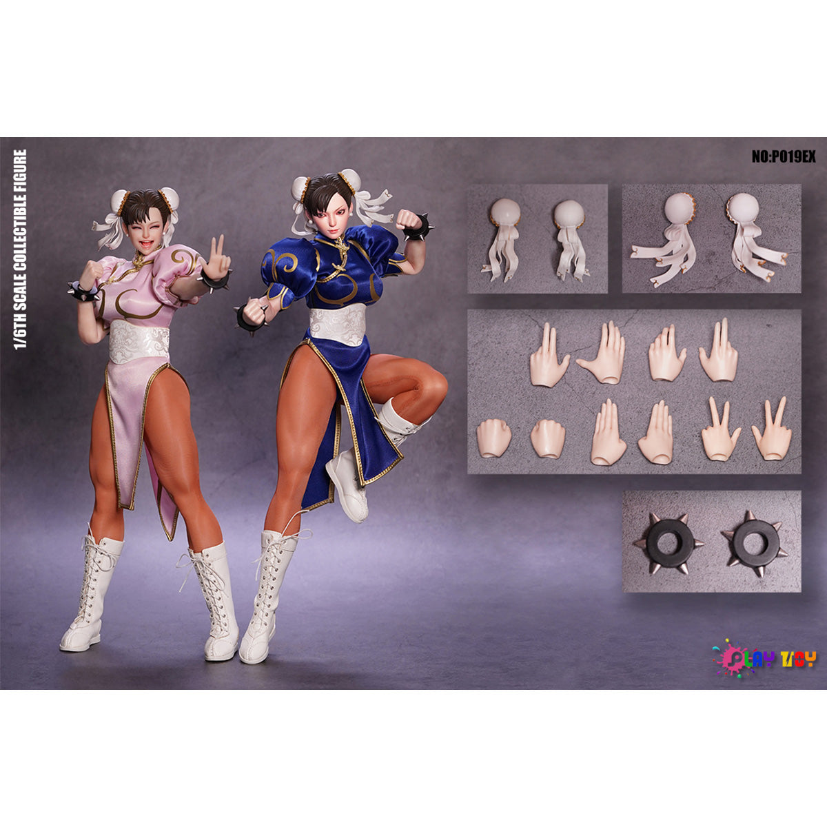 格闘女神 1/6 – HIPLAY