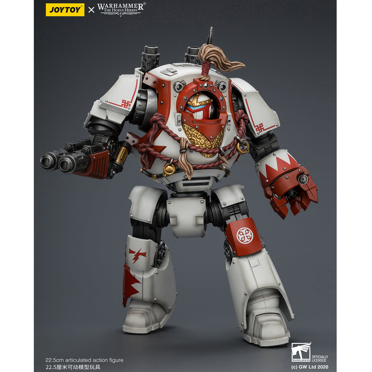 JOYTOY 1/18 ホワイトスカー軍団 コンテンポル・ドレッドノート（マルチメルタおよびグラヴィス・パワーフィスト装備） JT03790