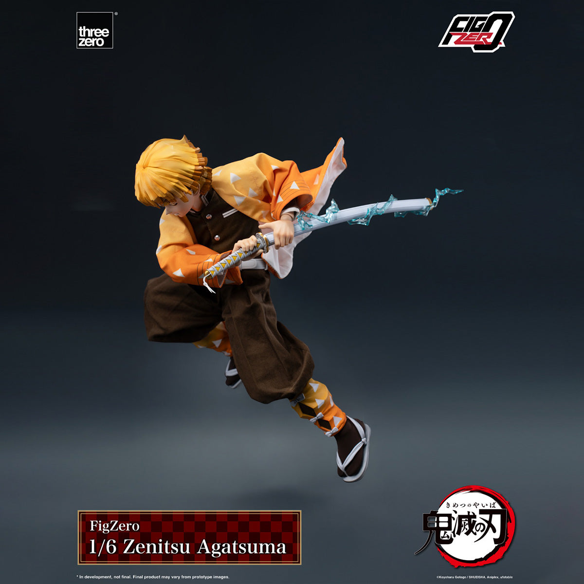 Threezero 1/6 『鬼滅の刃』 FigZero 我妻善逸 3Z06690W0 キャラクター