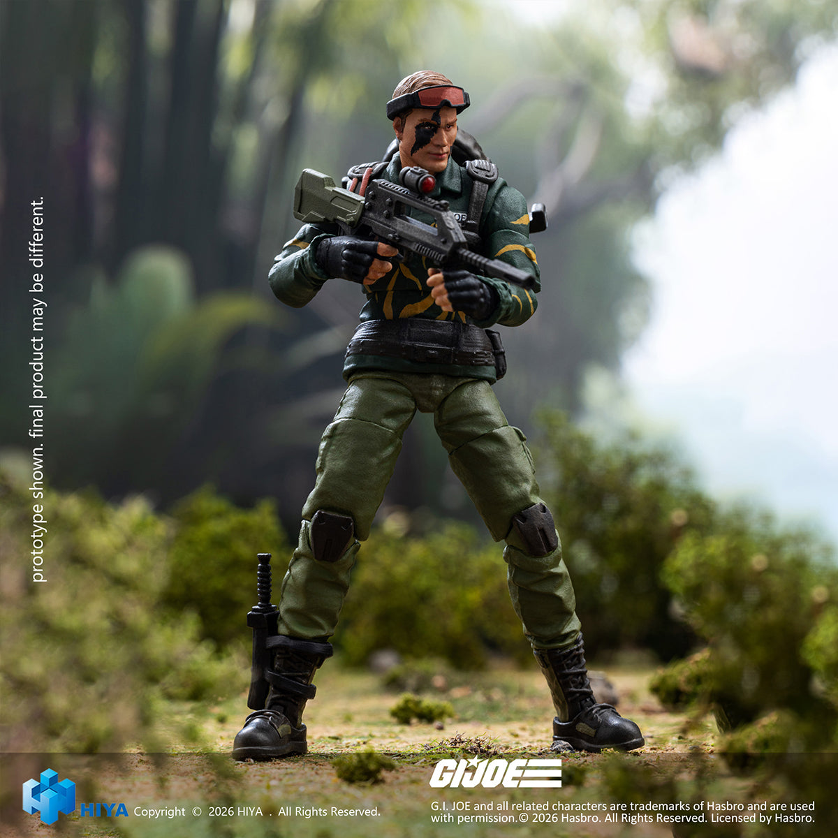 HiPlay HIYATOYS 1/18 G.I.JOE特殊部隊 ダスティ タイガーパワー版 EMG0465 可動フィギュア 塗装済み 完成品 アクションフィギュア