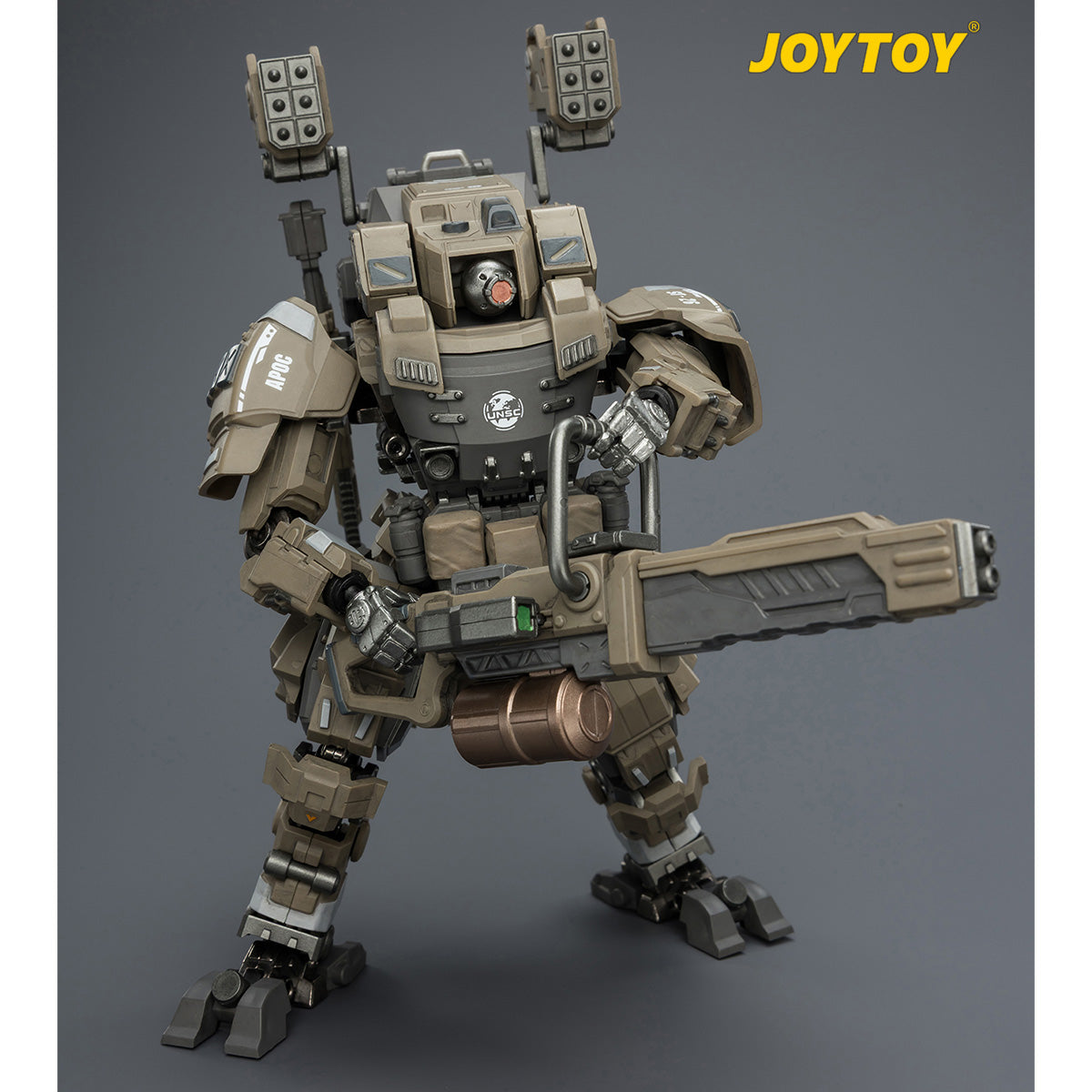 HiPlay JOYTOY 1/25 天啓シリーズ 極宙 火力支援型メカ ＆ UNSC メディック アカシア 可動フィギュア 塗装済み 完成品