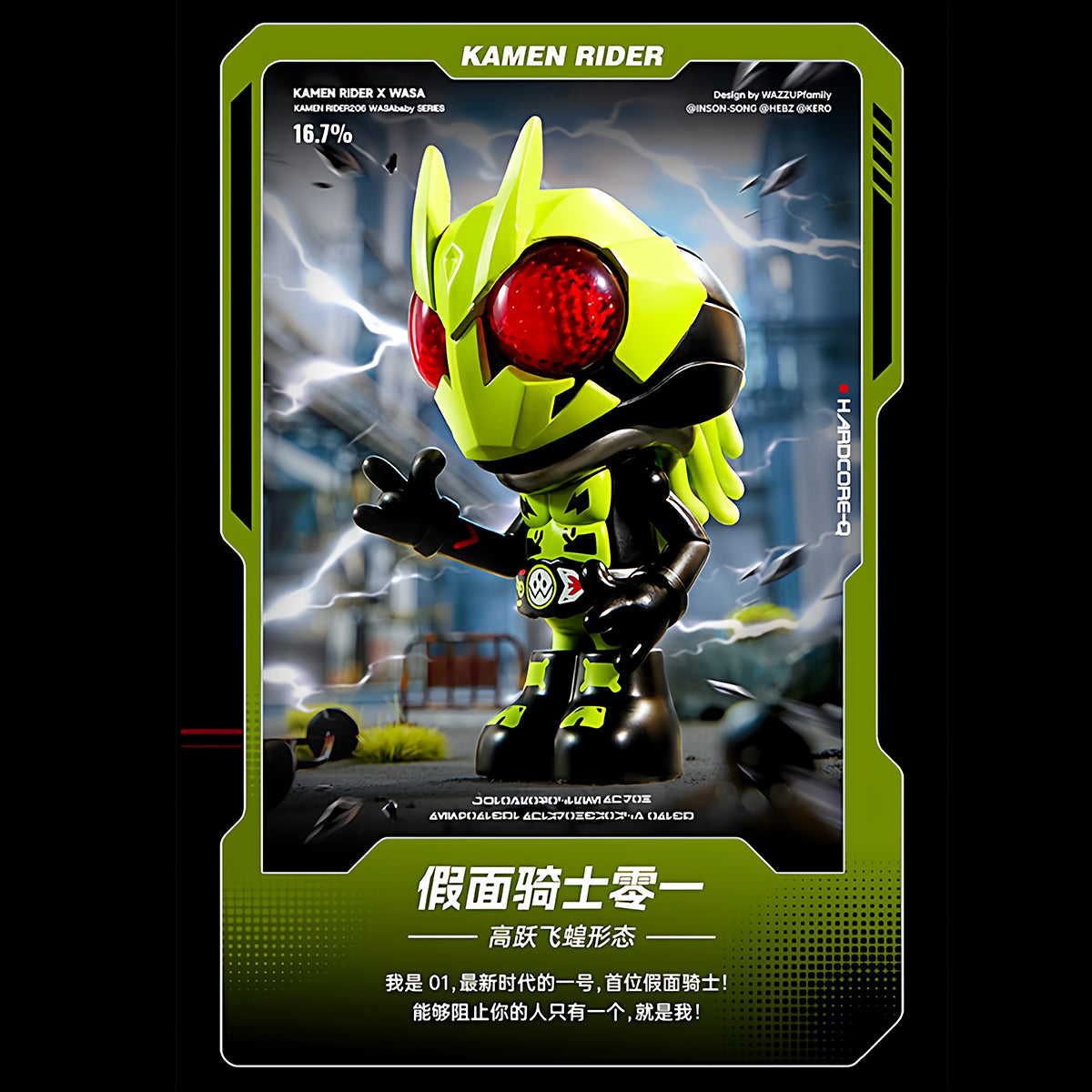 HiPlay WASA 仮面ライダー Kamen Rider206 WASA 龍シリーズ ブラインドボックス
