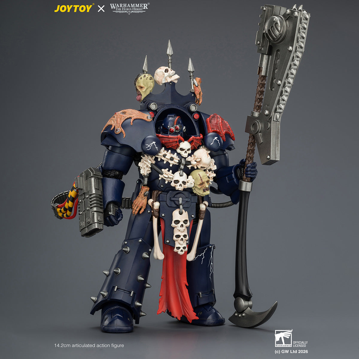 JOYTOY 1/18 ナイト・ロード タルタロス・ターミネーター・アーマー装備プレトール JT04384 可動フィギュア 塗装済み 完成品