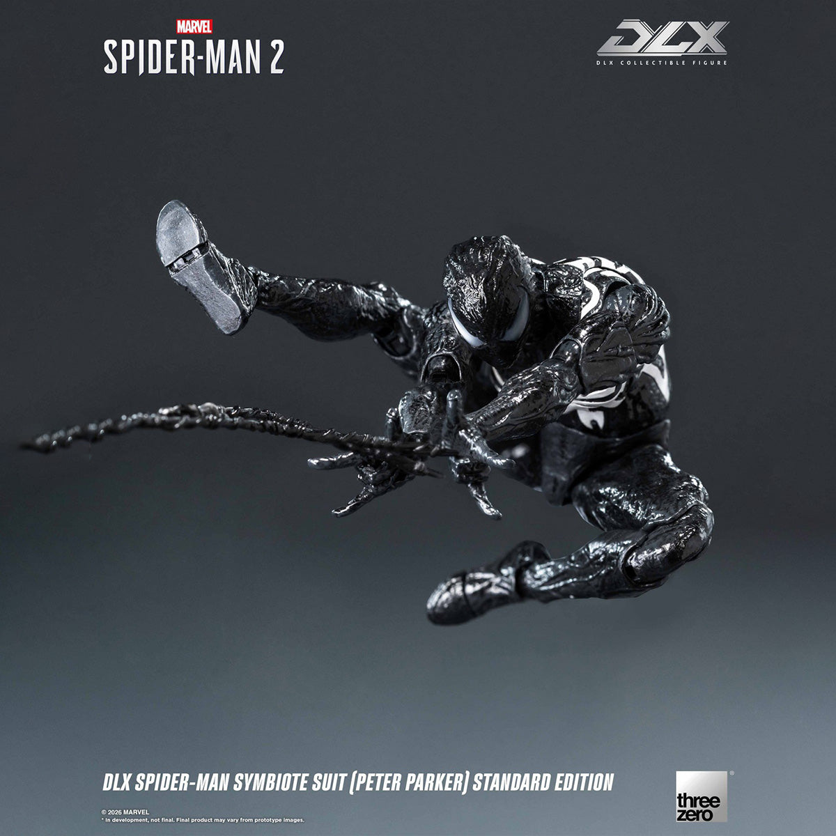 Threezero Marvel's Spider-Man 2 DLX スパイダーマン（シンビオート・スーツ） ピーター・パーカー 通常版 3Z09660C0