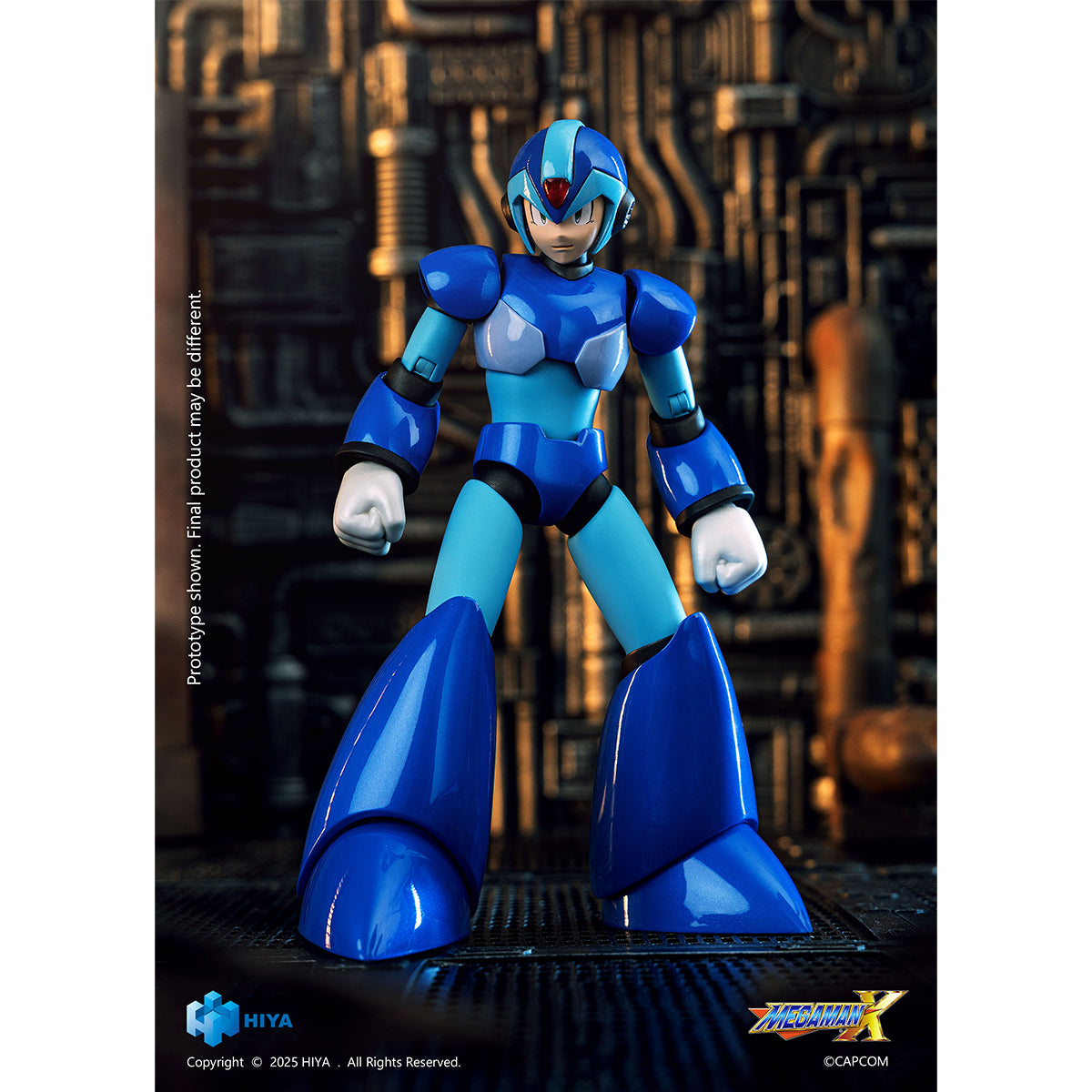 HIYA ロックマンXシリーズ エックス EBM0168 可動フィギュア 塗装済み 完成品