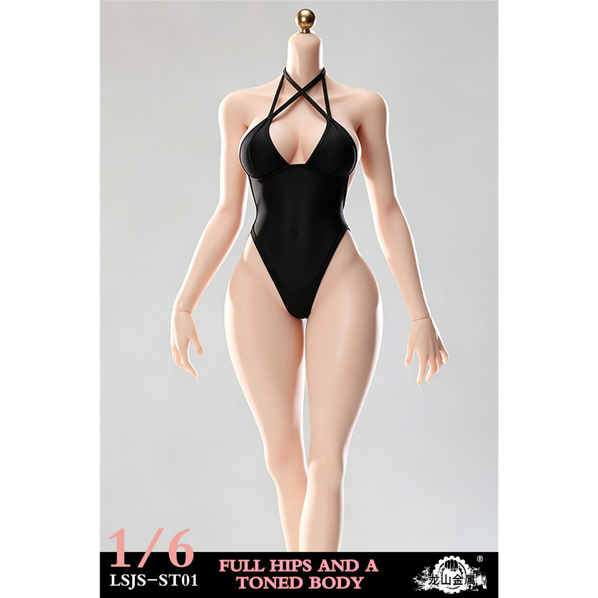 HiPlay 龍山金属  1/6 プラチナ鋼骨シームレス素体 女性 LSJS-TS01 ボディフィギュア 足取れる 超可動