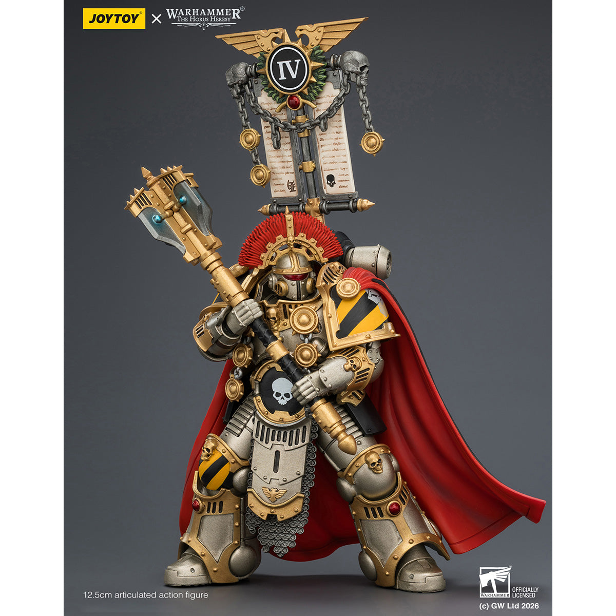 JOYTOY 1/18 アイアン・ウォリアー センチュリオン（ヘヴィ・パワーハンマー＆コンビ・メルタ装備） JT04391 可動フィギュア 塗装済み 完成品