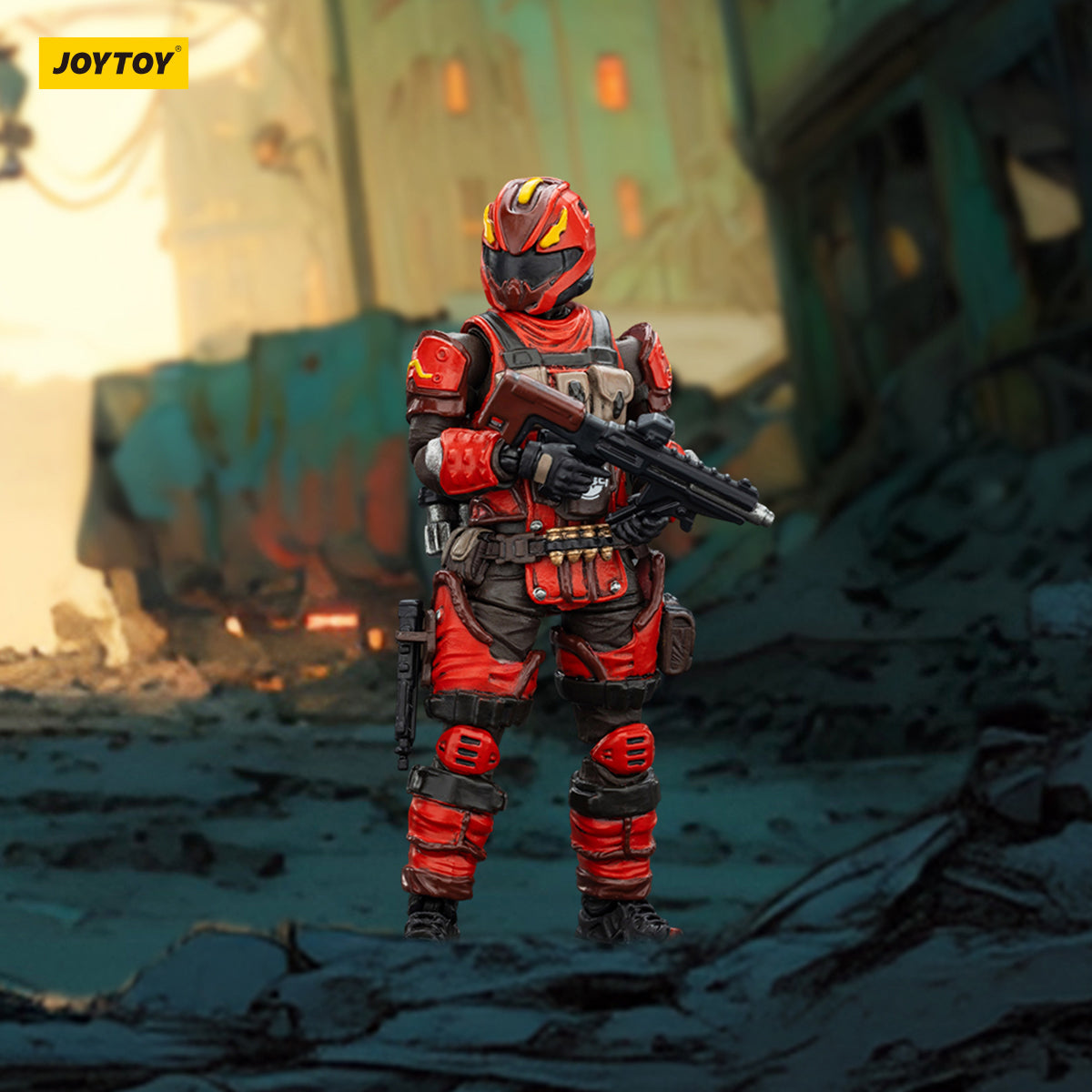 HiPlay JOYTOY 1/25 天啓シリーズ 鉄幕擎天 重火力強襲型メカ ＆ UNSC アサルター エリアス 可動フィギュア 塗装済み 完成品